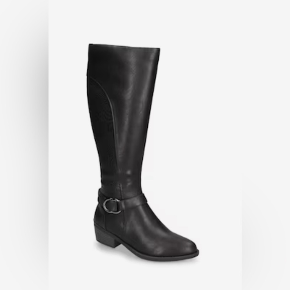 Easy Street Luella Plus Riding Boot black wide calf